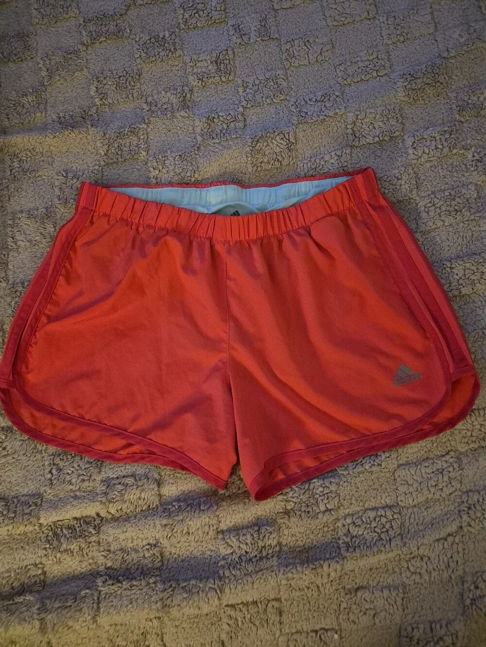 adidas Women's Bright Red Athletic Shorts